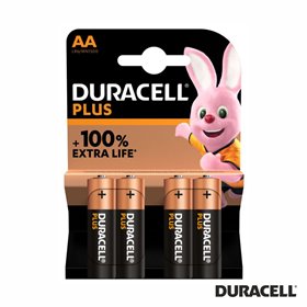 Pilha Alcalina Lr6/Aa 1.5V 4X Blisterplus 100% Power Duracel