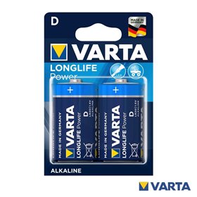 Pilha Alcalina Lr20/D 1.5V 2X Longlife Power Varta