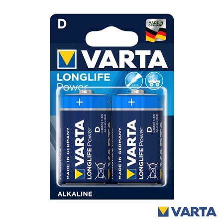Pilha Alcalina Lr20/D 1.5V 2X Longlife Power Varta