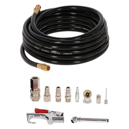 Mangueira De Ar P/ Compressor C/ 10 Acessórios