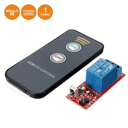 Kit Emissor Receptor De 1 Canal E 1 Comando Ir Prok