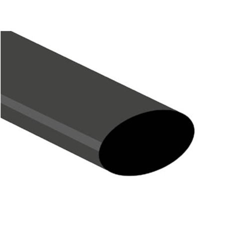Tubo Manga Termoretráctil 25.4Mm 1.2M 25X Preto Prok