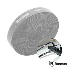 Velcro P/ Organização De Cabos 3M Cinzento Baseus