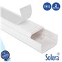 Calha Técnica Pvc C/ Adesivo 7X12Mm 52Mm² 2M Solera