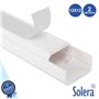 Calha Técnica Pvc C/ Adesivo 12X12Mm 94Mm² 2M Solera