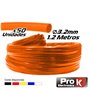 Tubo Manga Termoretráctil 3.2Mm 1.2M 50X Vermelho Prok