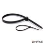Conjunto 50 Braçadeiras Nylon 4.8X200Mm Preto Entac
