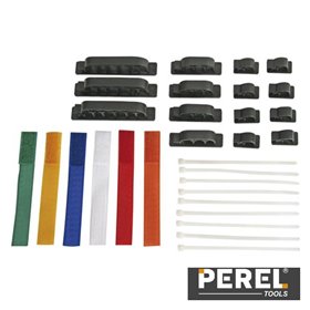 Conjunto Braçadeiras Diversas P/ Cabos 31X Perel