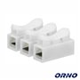 Ligador De Pressão 3 Condutores 2.5Mm² 100Pcs Orno