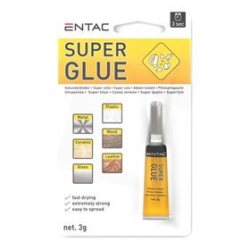 Tubo Super Cola Adesiva Multiusos 3G Entac