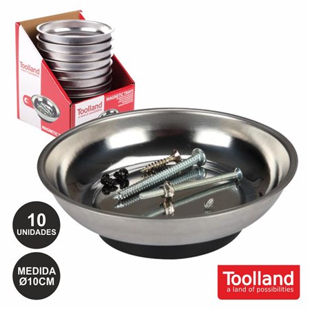Expositor C/ Pratos Magnéticos P/ Parafusos 10X Toolland