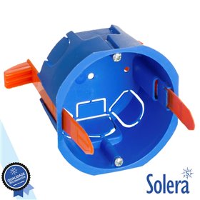 Caixa De Passagem Flanges Fixação C/ 6 Entradas Solera