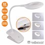 Candeeiro 60 Leds P/ Bancada C/ Grampo E Bat Velleman