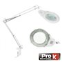 Candeeiro C/ Lupa Bancada 5 Dioptrias 80 Leds 7W Prok