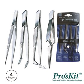 Conjunto De 4 Pinças Proskit