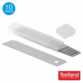 Lâminas De Substituição 18Mm 10X Toolland