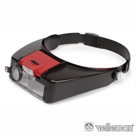 Lupa De Cabeça C/ Iluminação Led Velleman
