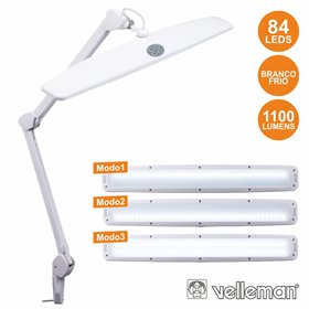Candeeiro 84 Leds Luminusidade Regulável P/ Bancada Velleman