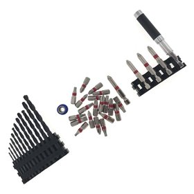 Conjunto De Brocas E Bits 38Pcs