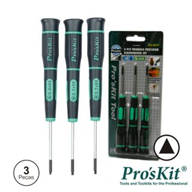 Conjunto De 3 Chaves Triângulares De Precisão Proskit