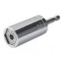 Chave Universal Multi Funções 7-19Mm C/ Adaptador