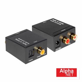 Conversor Áudio Digital P/ Analógico Alphanet