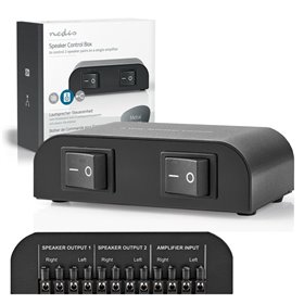 Comutador De Áudio 2 Vias Nedis
