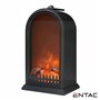 Lareira Decorativa Led A Pilhas 25Cm Entac