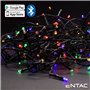 Grinalda 120 Leds Multicor App Bluetooth 220V 9Mt