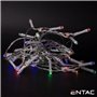 Grinalda 10 Leds Multicor 2Xaa 1Mt