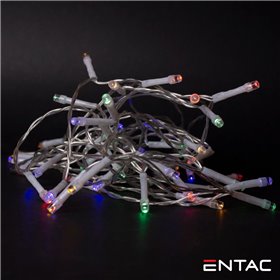 Grinalda 10 Leds Multicor 2Xaa 1Mt