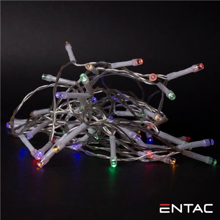 Grinalda 10 Leds Multicor 2Xaa 1Mt