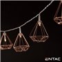 Grinalda 10 Leds Estruturas Metálicas 2Xaa 1.65M Entac