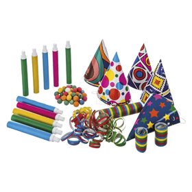Conjunto Acessórios Festivos Fim De Ano P/ 10 Pessoas