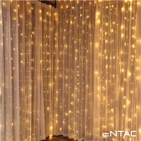 Grinalda 150 Leds Cortina 1.5X1.5M Entac