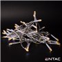 Grinalda De 10 Leds Branco Quente 1M Entac