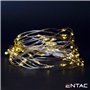 Grinalda De 20 Leds Branco Quente 1M Entac