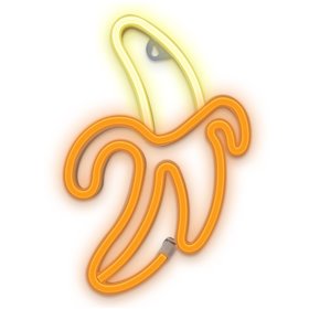 Luz Led Neon Em Forma De Banana
