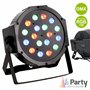 Projetor Par C/ 18 Leds 1W Rgb Dmx Mic Party
