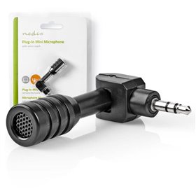 Microfone Mini P/ Portátil/Pc Nedis