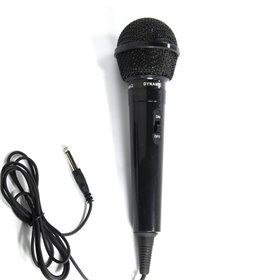 Microfone Voz Dinâmico Unidirecional Preto