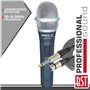 Microfone Dinâmico Unidireccional C/ Cabo 50Hz-16Khz Bst