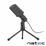 Microfone Condensador Cardióide Preto Natec