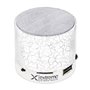 Coluna Bluetooth Portátil 3W Sd/Bat/Led Branco