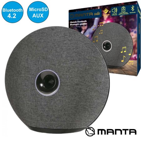 Coluna Bluetooth Portátil Usb/Sd/Aux/Bat Premium Manta