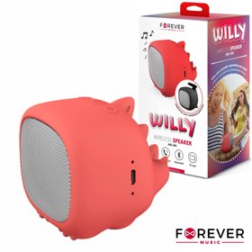 Coluna Bluetooth Portátil 3W Willy Forever