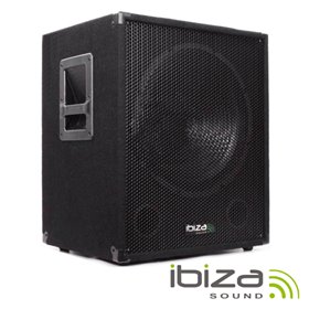 Grave Subwoofer Bi-Amplificado 18" 1200W Ibiza