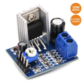 Kit Módulo Amplificador 18W Mono 6-12V