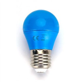 Lâmpada E27 4W 30W 230V Led Azul