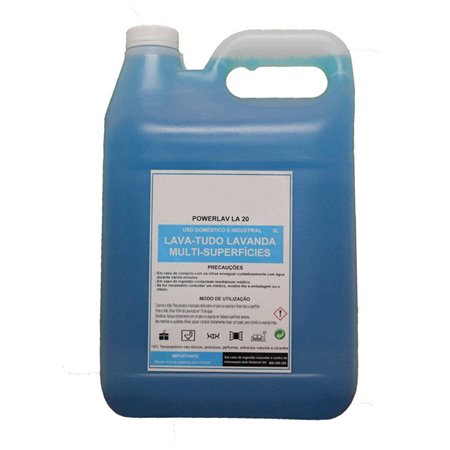 Lava-Tudo de Lavanda + Concentrado - 5 litros